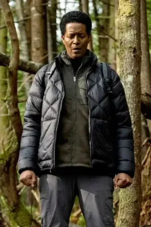 Resident Alien S04 Corey Reynolds Black Quilted Puffer Jacket
