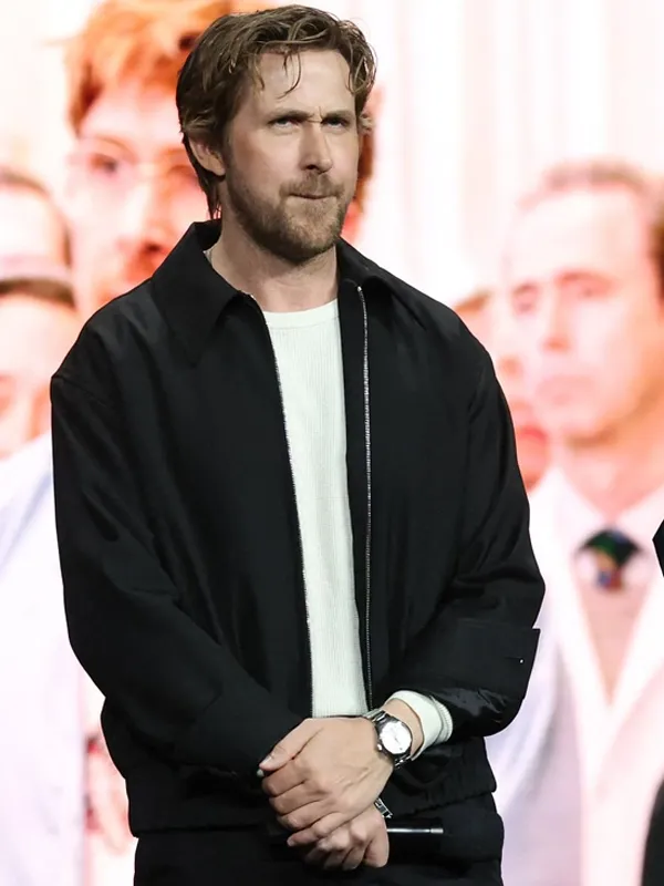 CinemaCon 2025 Ryan Gosling Black Jacket