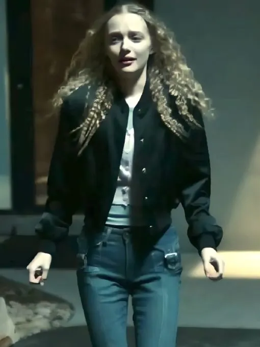 The Stranger in My Home Amiah Miller Bomber Jacket
