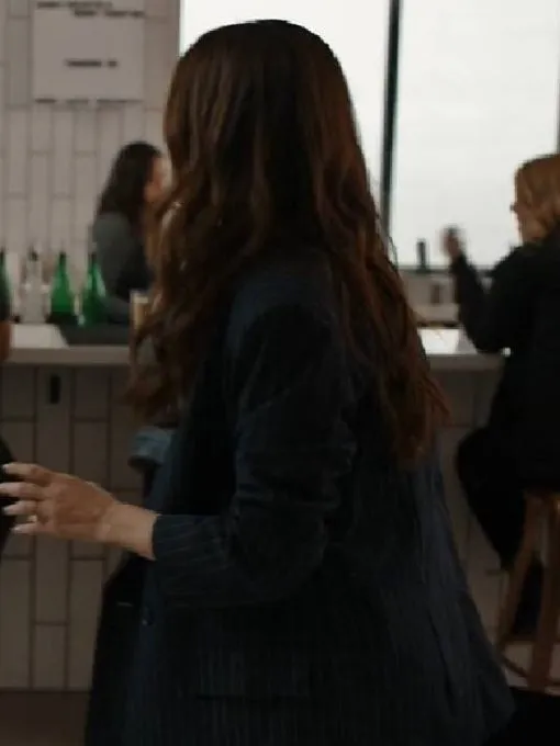 The Stranger in My Home Sophia Bush Striped Blazer