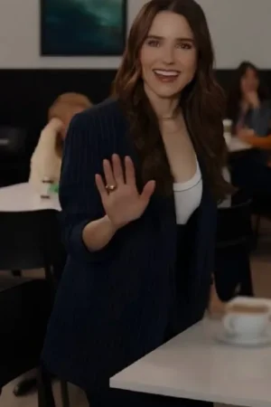 The Stranger in My Home Sophia Bush Striped Blazer