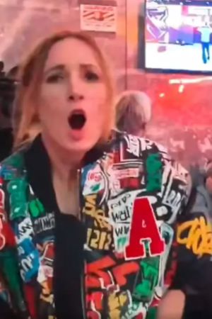 Becky Lynch SummerSlam 2025 Backstage Jacket