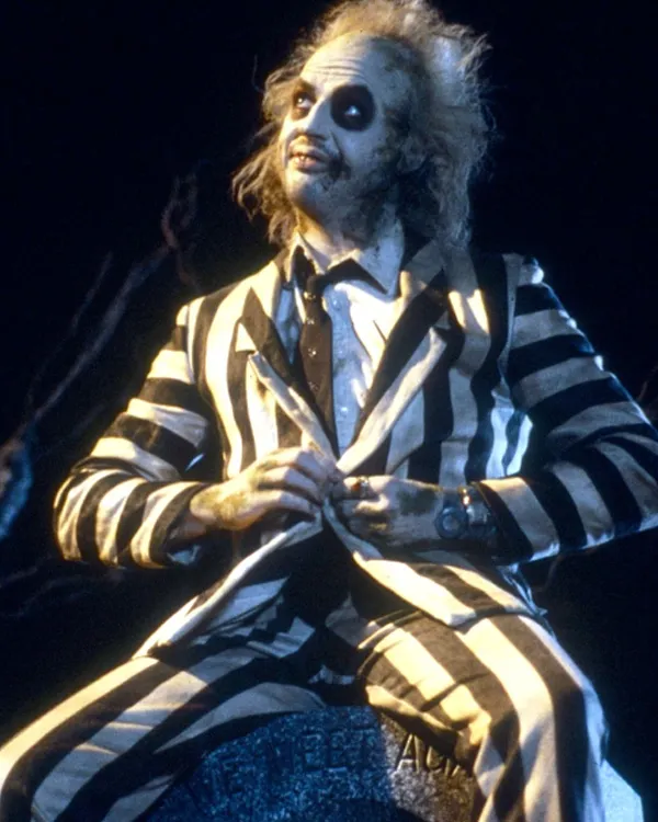 Beetlejuice Beetlejuice 2024 Michael Striped Suit
