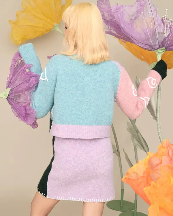 Brothers Sun 2024 Alice Hewkin Color Block Cardigan