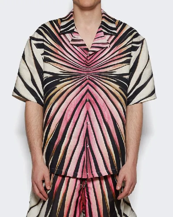 E! News Travis Kelce Pink Printed