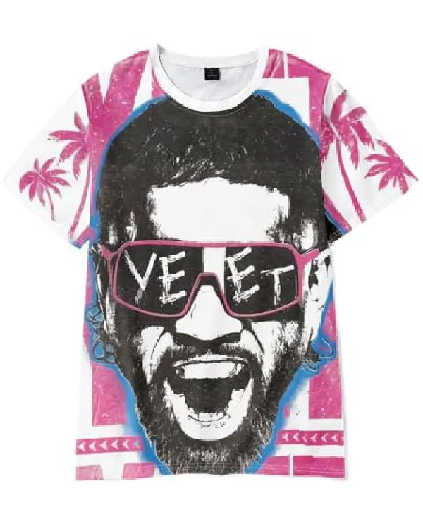Jey Uso Yeet Front Pink Shades T- Shirt