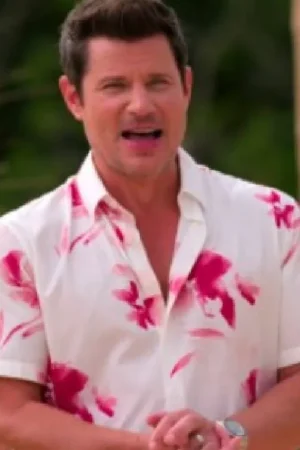 Perfect Match Nick Lachey Floral Shirt