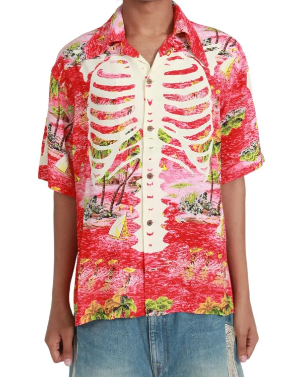 Platonic S02 Seth Rogen Skeleton Shirt