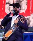 Seth Rollins 2025 NFL Draft Blue Blazer