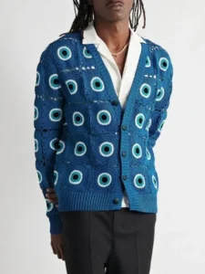 Sherri 2024 Bryan Terrell Clark Blue Cardigan