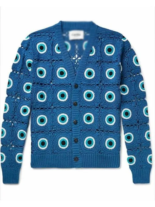Sherri 2025 Bryan Terrell Clark Blue Cardigan