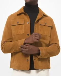 A Complete Unknown Timothée Chalamet Suede Jacket
