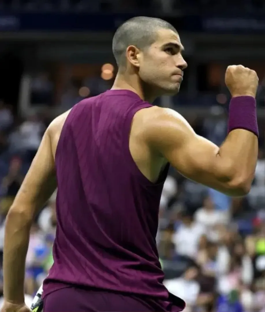 Carlos Alcaraz Open Purple Tank Top 2025