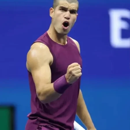 Carlos US Open Purple Tank Top