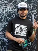 Chance The Rapper Black Graphic Tee