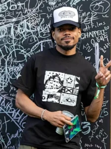 Chance The Rapper Black Graphic T-Shirt