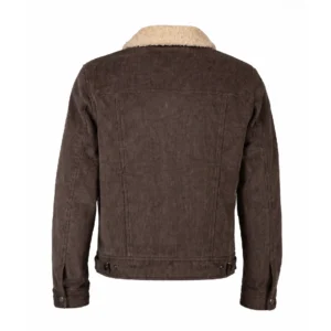 John Dutton Yellowstone Brown Corduroy Jacket