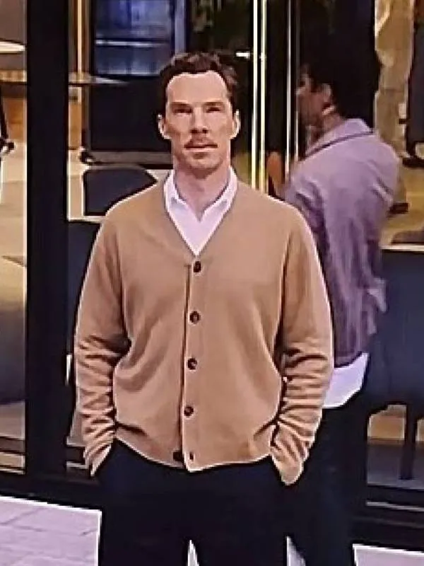 The Roses Benedict Cumberbatch Beige Cardigan 2025