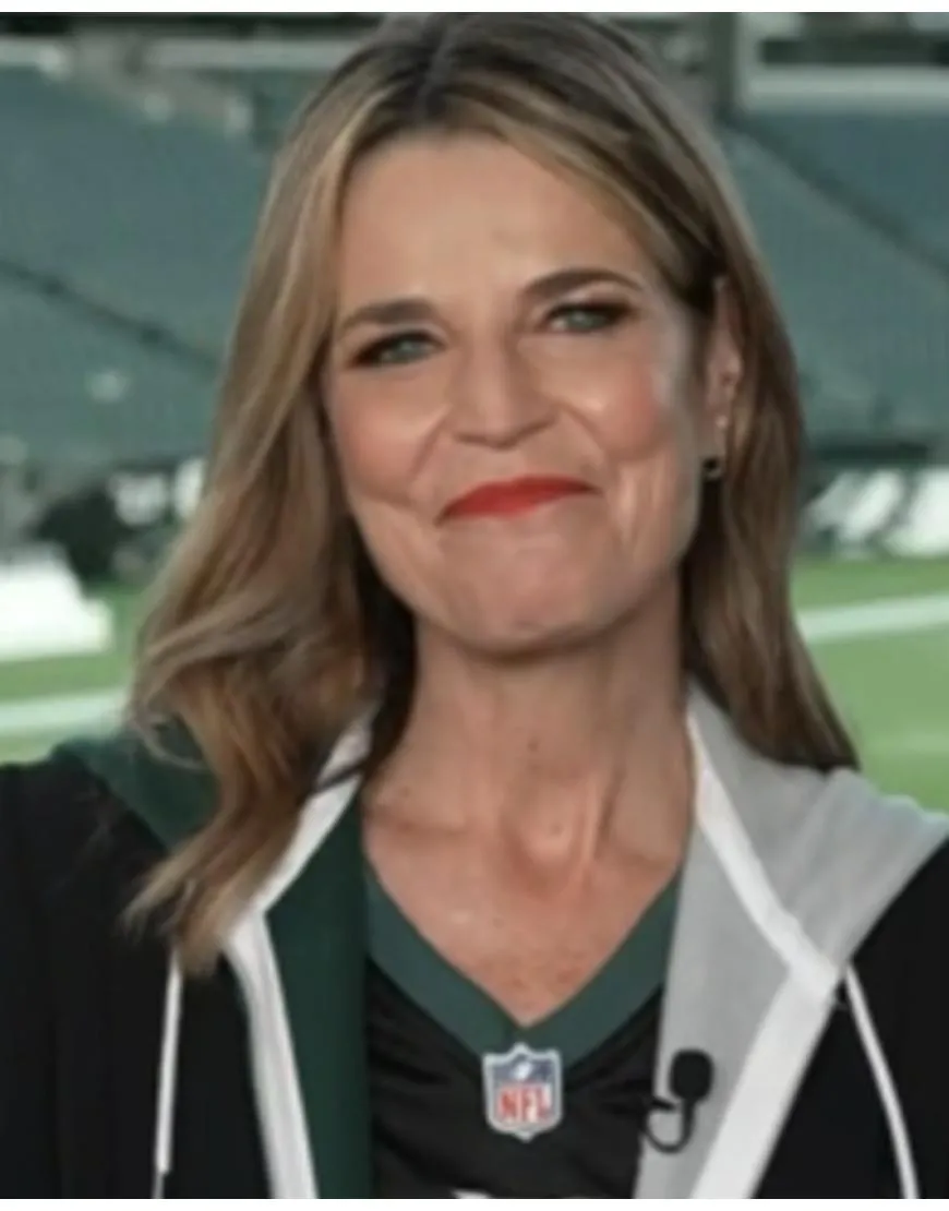 The Today Show 2025 Savannah Guthrie Philadelphia Eagles Jersey