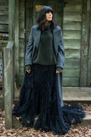 The Traitors UK EP08 Claudia Winkleman Coat