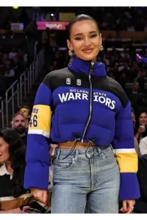 Kristin Juszczyk Golden State Warriors Puffer Jacket