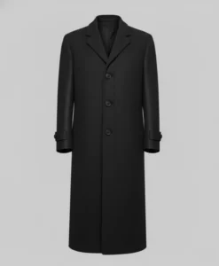 Marty Black Trench Coat