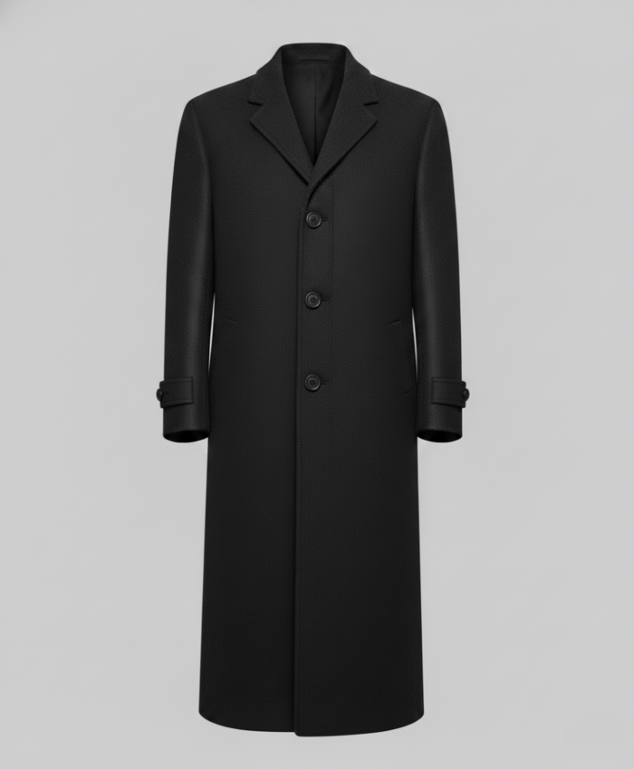 Marty Supreme 2025 Timothée Chalamet Black Coat