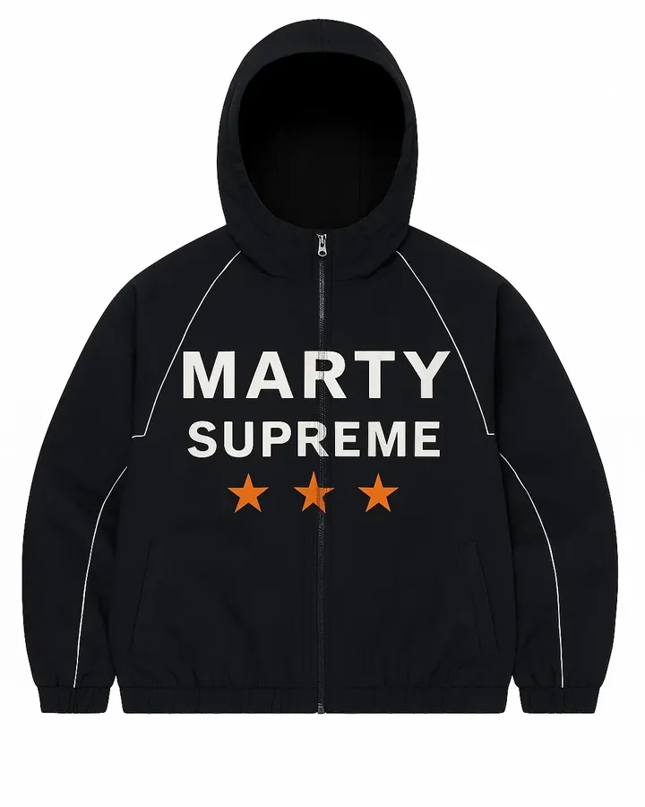 Timothee Chalamet Marty Supreme Hooded Jacket