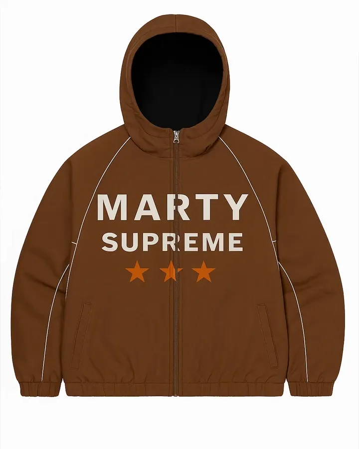 Timothee Chalamet Marty Supreme Hooded Jacket