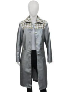 Emily In Paris S02 Lily Collins Silver Coat