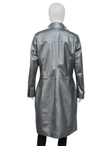 Emily In Paris S02 Lily Collins Silver Coat