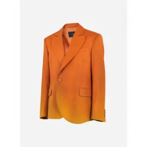 Emily In Paris S05 Julien Ombre Asymmetrical Blazer