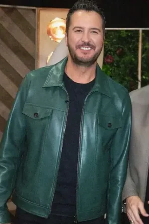 American Idol S23 Luke Bryan Green Jacket