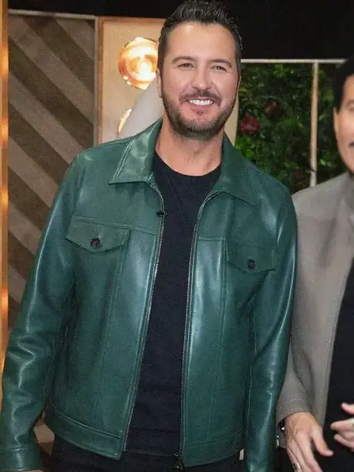 American Idol S23 Luke Bryan Green Jacket