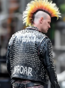 Caught Stealing 2025 Matt Smith Studded Leather Jacket