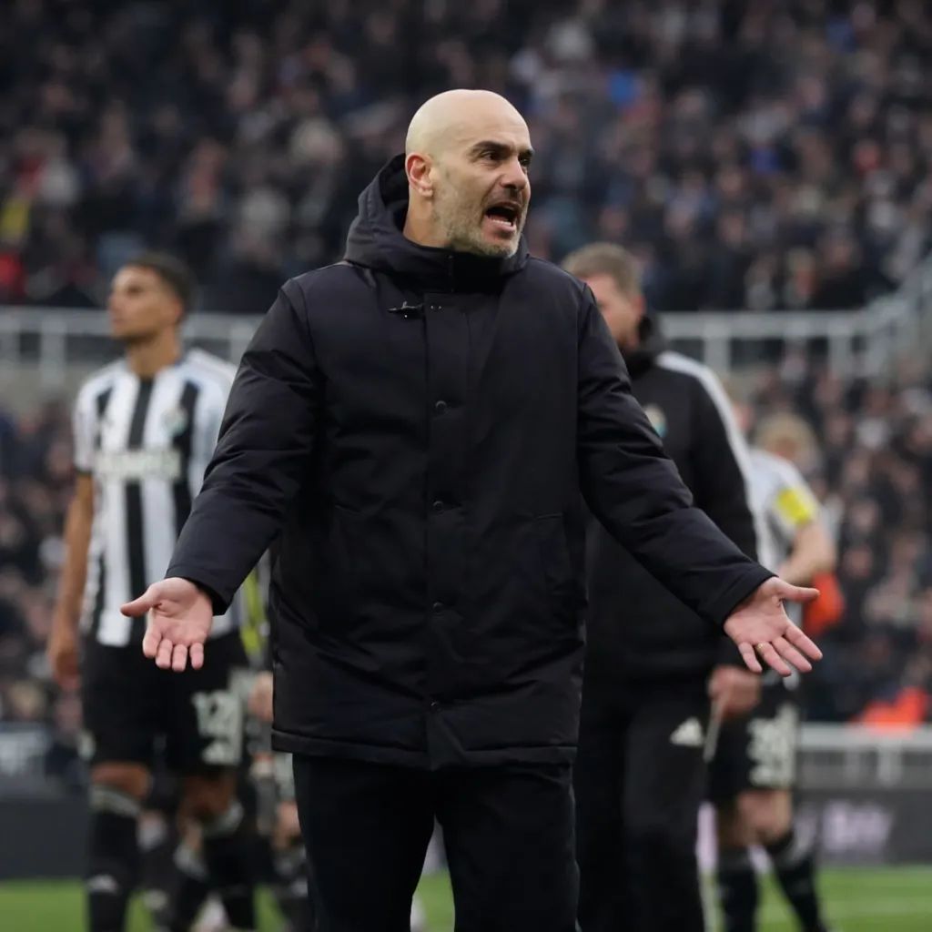 Enzo Maresca Black Coat