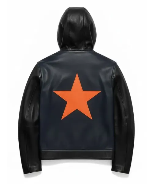 Marty Supreme Hooded Leather Jacket2025
