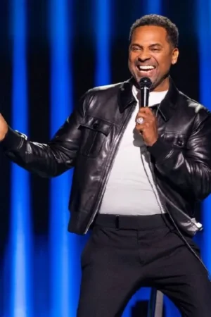 Mike Epps Delusional Mike Epps Black Leather Jacket