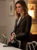 Scream 2026 Isabel May Brown Leather Coat