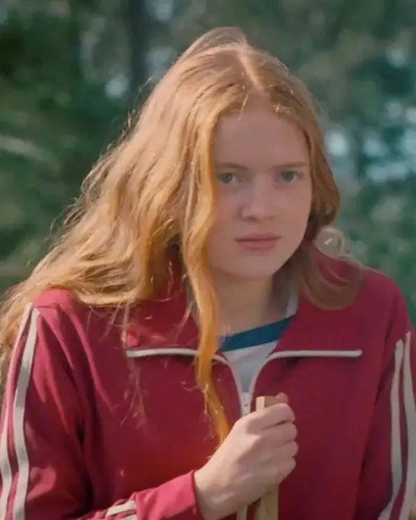 Stranger Things Sadie Sink Red Track Jacket