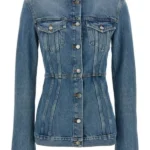 The Voice S28 Kelsea Ballerini Denim Collarless Jacket