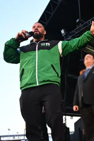 Bron Breakker Green Jacket