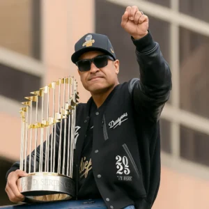 Dave Roberts Dodgers Championship Parade Jacket