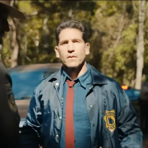 His and Hers Jon Bernthal Blue Jacket