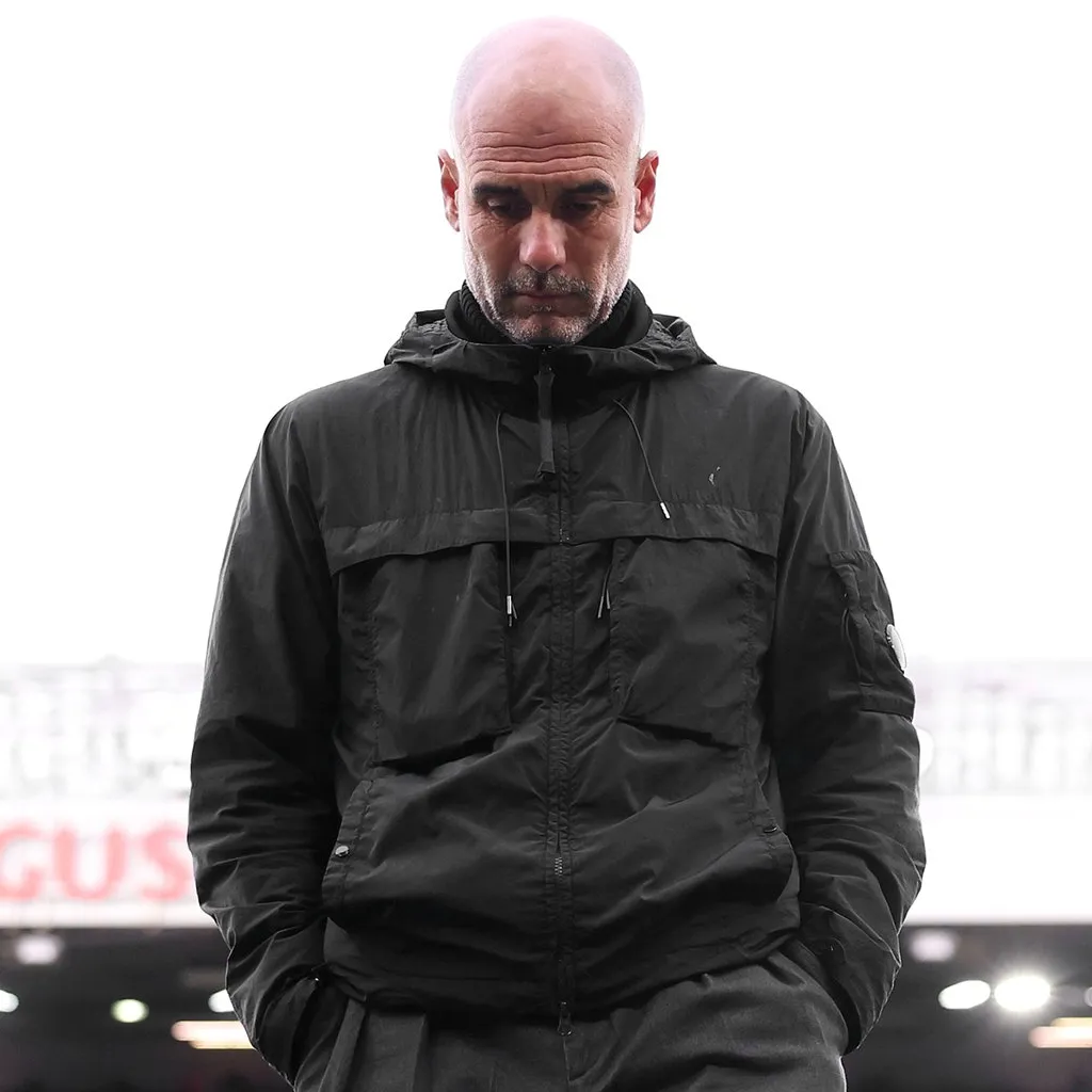 Manager Pep Guardiola Black 2026 Jacket