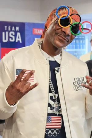 USA Snoop Dogg Satin Jacket