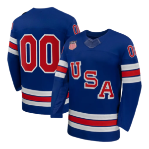 Team USA Hockey Royal 2026 Home Jersey