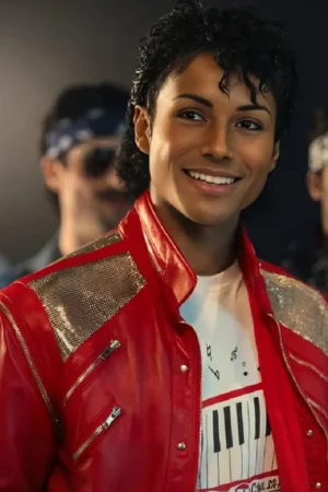 Michael 2026 Jaafar Jackson Leather Jacket