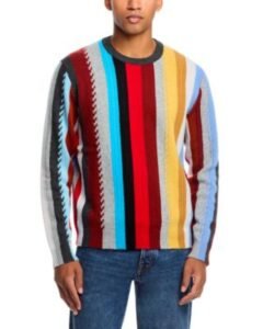 Celebrity Jeopardy S04 Roy Wood Jr Rainbow Striped Sweater