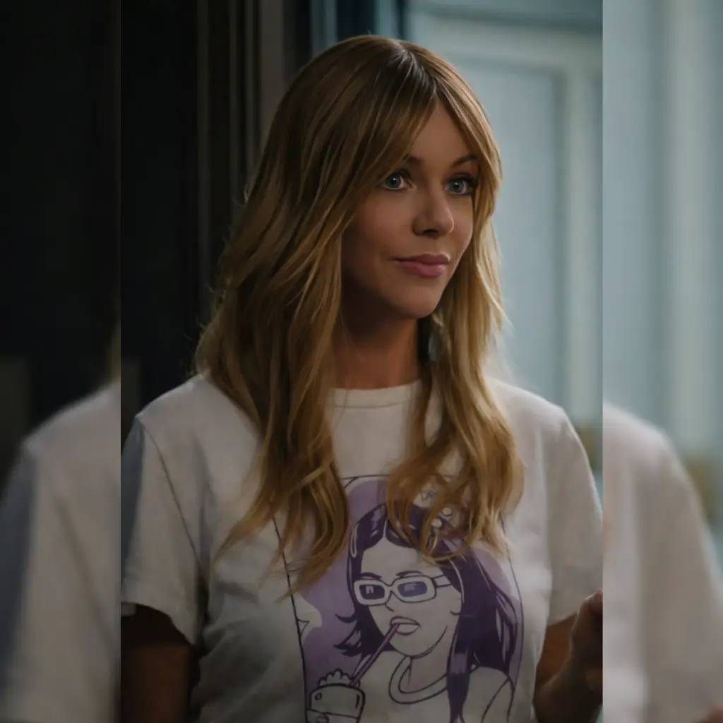 High Potential S01 Morgan Gillory White Shirt